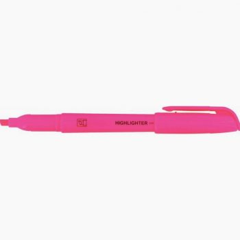 Compact Pink Pocket Highlighter