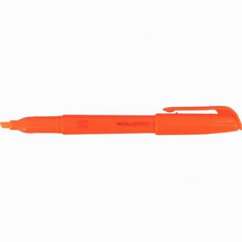 Compact Orange Pocket Highlighter