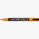 Orange Conical Fine Tip Marker