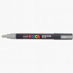 Silver Fine-Tip Conical Marker