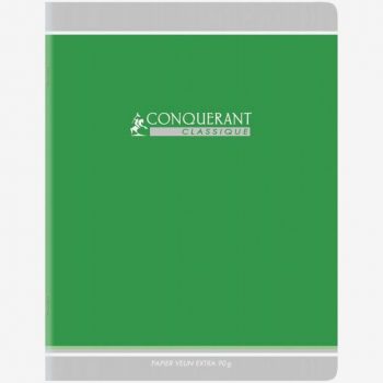 Cahier de devoirs coloris assortis Conquerant 60 pages 90g 17 x 22 cm Seyes