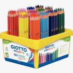 Classpack de 192 crayons de couleur Stilnovo assortis
