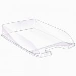 Corbeille à courrier Ecoline 100 Cristal