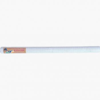 Crystal clear adhesive film roll, standard quality, 10m x 0.33m