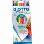 Etui de 12 crayons de couleur Stilnovo aquarellables assortis