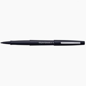 Boite de 12 feutres nylon Flair noir