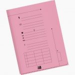 Paquet de 25 chemises HV pour dossiers suspendus, rose