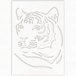 6-pochoirs-format-plastique-en-a4-animaux-de-sauvages-lot-427807-1