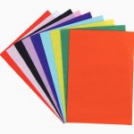 Paquet de 26 feuilles de papier de soie 50 x 70 cm vert