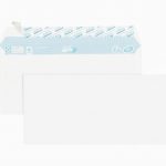 Paquet de 100 enveloppes blanches DL 110x220 75g/m² bande siliconée