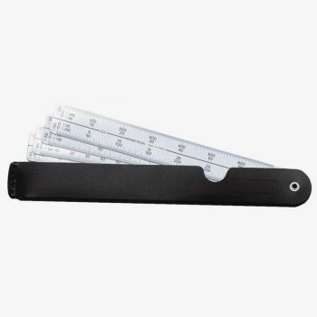 Echelle éventail 14 échelles de réduction 15 cm sous etui