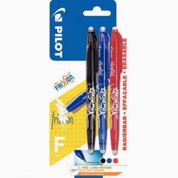 Blister de 3 stylos frixion ball assortis