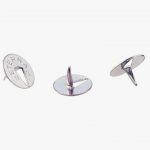 Pack of 100 Bayonet-Type Push Pins No. 2, 11mm Diameter
