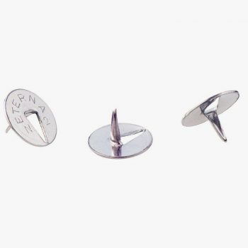 Pack of 100 Bayonet-Type Push Pins No. 2, 11mm Diameter