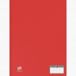 MEMPHIS Display Book, 40 Fixed Sleeves, 80 Views, Red Color