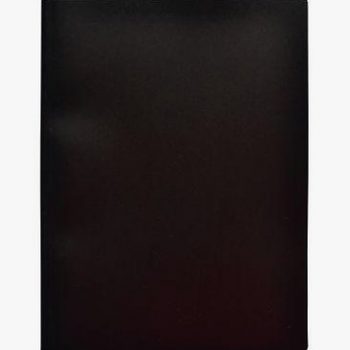 Flexible Polypropylene Display Book, 160 Pockets, Black