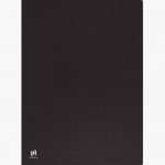 Memphis Polypropylene Document Display Book, 40 Pockets, A3 Size, Black