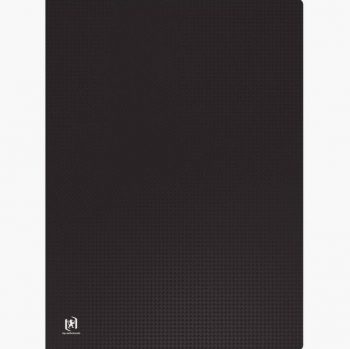 Memphis Polypropylene Document Display Book, 40 Pockets, A3 Size, Black