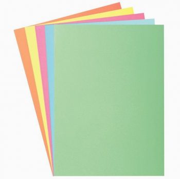 Pack of 250 SUPER 60g document covers, assorted colors, size 22x31 cm