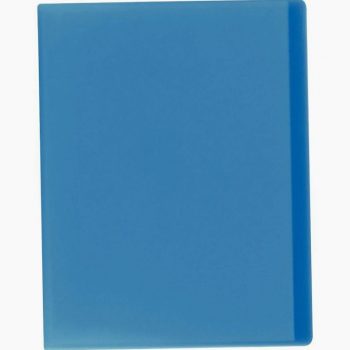 COLOR FRESH Document Wallet, 40 Pockets, Royal Blue
