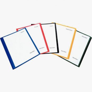 Customizable Document Folder with 40 Pockets