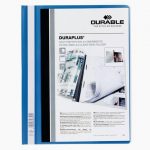 Customizable DURAPLUS A4 Blue Binder