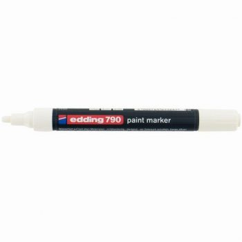 Permanent Paint Marker E 790 Bullet Tip White