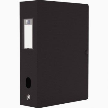 Boite de classement MEMPHIS en polypropylène, dos de 80 mm, coloris noir