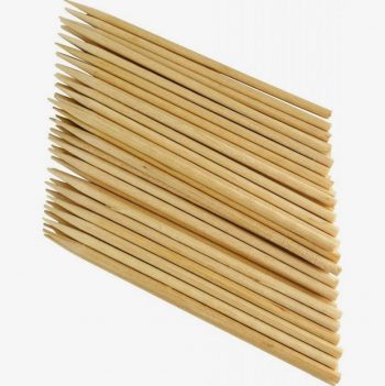Sac de 50 bâtonnets en bois 10 cm pour cartes à gratter