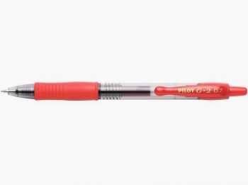 Stylo encre Gel G2 Grip rouge Pilot