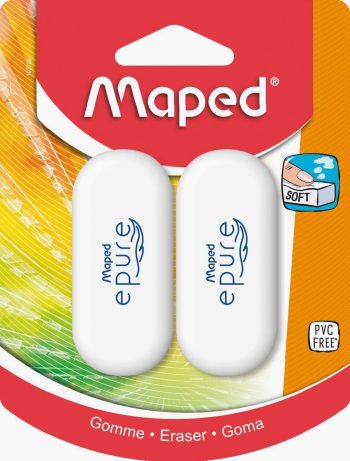 Set of 2 Epure Erasers by Maped