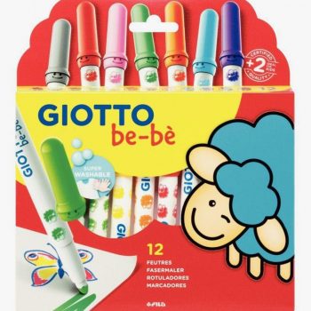 Set of 12 Maxi Baby Felt-tip Pens