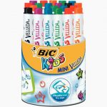 Pot 24 mini feutres Velleda kids 6 couleurs assorties