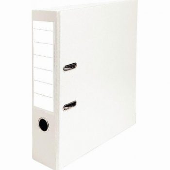 White Lever Arch File for A4, 8 cm Spine