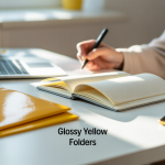 card-yellow-glossy-flap-set-closure-elastic-without-folders-10-706907-1