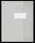 Oxford Durable Series - Clear Fold-Over Notebook Cover - 17 x 22 cm