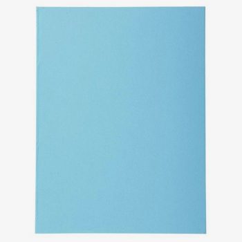 Pack of 100 vibrant blue folders, 170g, 24x32 cm, FOREVER brand