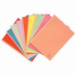 Pack of 25 FOREVER reinforced spine rigid folders, pink