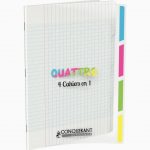Conquerant Notebook, 140 Sheets, 90gsm, 24x32cm, French Ruled