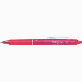 Retractable Erasable Gel Pen Frixion Clicker Pink