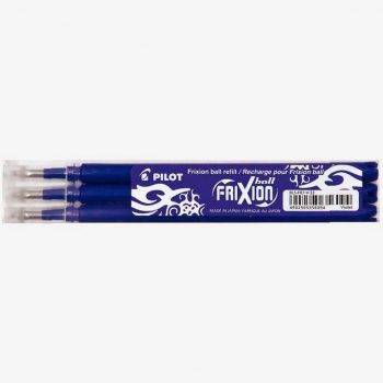 3 recharges de stylos Frixion pointe violet Pilot