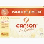 Pochette 12 feuilles millimètre 21x29.7 90 grammes