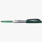 Green Liquid Ink Roller Pen, Medium Tip Liquidly