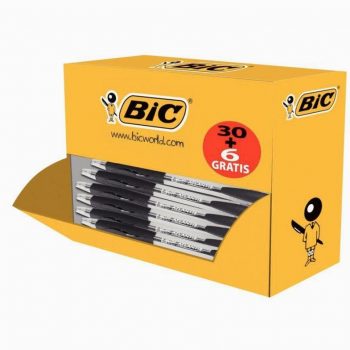 Set of 36 Atlantis black pens with 6 bonus pens included