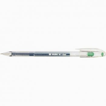 Ikon Green Gel Ink Pen