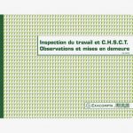 Exacompta Work Inspection Logbook