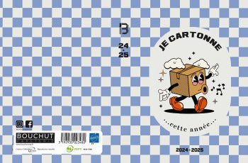 School Planner Fun Je Cartonne 12x17cm Academic Year 2024-2025