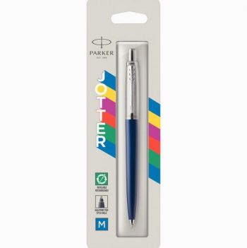 Stylo bille Jotter pointe moyenne bleu marine