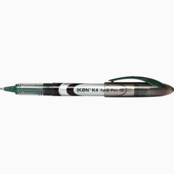 Ikon Green Liquid Ink Roller K4 Tank Pen 0.7mm 05