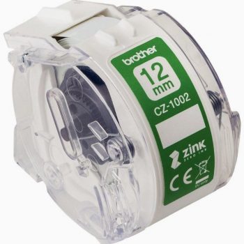 Brother CZ-1002 12mm Color Label Tape